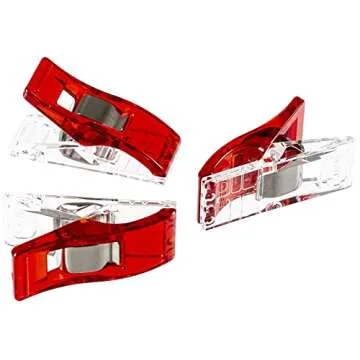 Clover Wonder Clips for Quilting and Crafting - Pack of 50