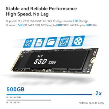 Beelink S12 Pro Mini PC with 4K Dual Display and WiFi 6