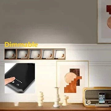 White Crown LED Desk Lamp with USB Charging and Timer