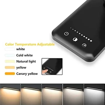 White Crown LED Desk Lamp with USB Charging and Timer