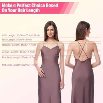 Wave Curling Kit for Hair Supplies: 40 Spiral Curlers, 2 Styling Hooks for No-Heat Hairstyling (21.6 Inch)