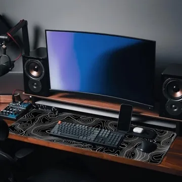 BZU Extended Big Mouse Pad for Gaming and Office Use