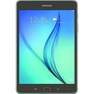 Samsung Galaxy Tab A 8 Inch; 16 GB Wifi Tablet (Smoky Titanium) SM-T350NZAAXAR