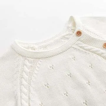 Simplee Kids Knitted Romper: Stylish Baby Outfit for Winter
