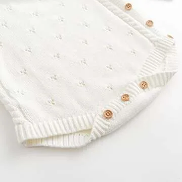 Simplee Kids Knitted Romper: Stylish Baby Outfit for Winter