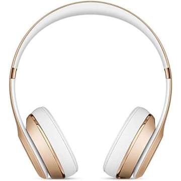 Beats by Dr. Dre - Beats Solo3 Wireless On-Ear Headphones - (Matte Gold) (Renewed)