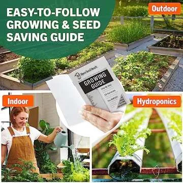 Open Seed Vault 15,000 Non GMO Heirloom Vegetable Seeds