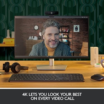 Logitech Brio PRO X 4K Webcam for Exceptional Video Calls