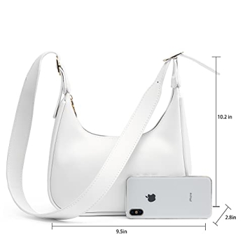 OHIW Retro Classic Half Round Messenger Bag for Women