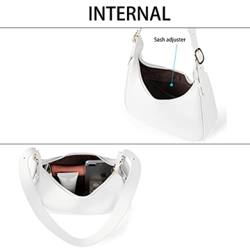 OHIW Retro Classic Half Round Messenger Bag for Women