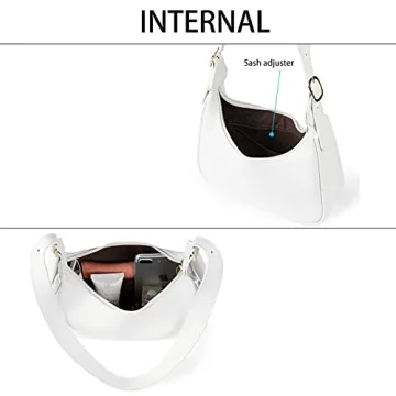 OHIW Retro Classic Half Round Messenger Bag for Women