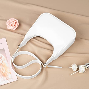 OHIW Retro Classic Half Round Messenger Bag for Women