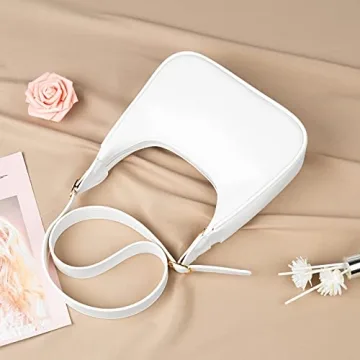 OHIW Retro Classic Half Round Messenger Bag for Women