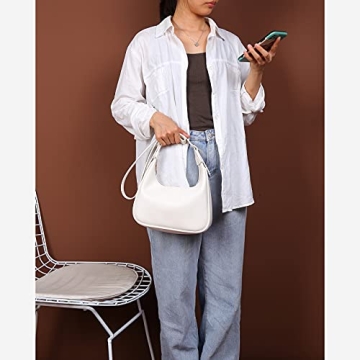 OHIW Retro Classic Half Round Messenger Bag for Women