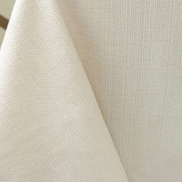 Benson Mills Textured Fabric Table Cloth for Luxurious Dining