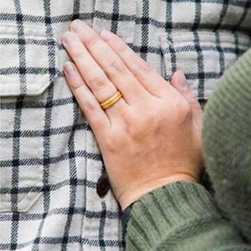 Enso Rings Thin Legends Silicone Wedding Band for All