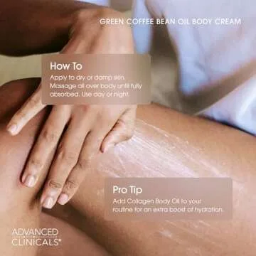Advanced Clinicals Green Coffee Bean Firming Body Cream