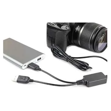 DMW-DCC8 DC Coupler USB Power Adapter for Panasonic Cameras