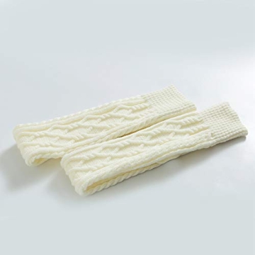Stylish Cable Knit Thigh Highs for Winter Warmth