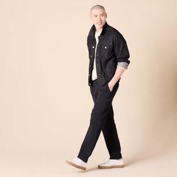 Men's Stretch Khaki Pants for Casual and Office Wear