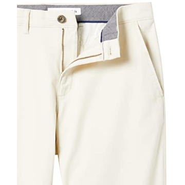 Men's Stretch Khaki Pants for Casual and Office Wear