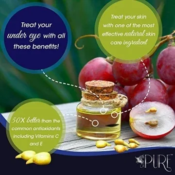 LA PURE Collagen Boosting Eye Mask Patches Under Eye Patches for Puffy Eyes Hyaluronic Acid Dark Circles Bags Lines Anti Wrinkles Anti Aging Hydrating Moisturizing Brightening Eye Gels 15ct