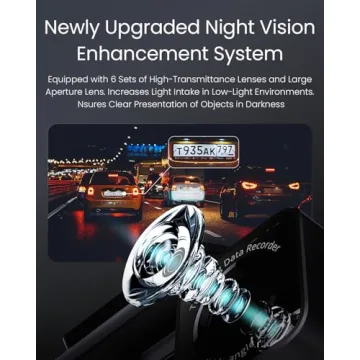 4K WiFi GPS Dash Cam with Night Vision & 170° Angle