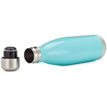 Simple Modern Stainless Steel Vacuum Insulated Double-Walled Wave Bottle, 9oz, rock candy