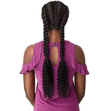 Effortless Braided Wig by Sensationnel for Beautiful Styles