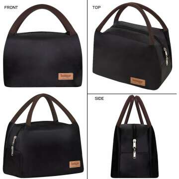 Buringer Insulated Lunch Bag Cooler - Perfect for Travel