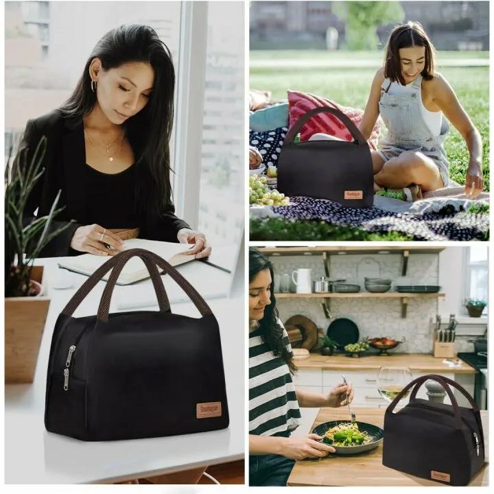 Buringer Insulated Lunch Bag Cooler - Perfect for Travel