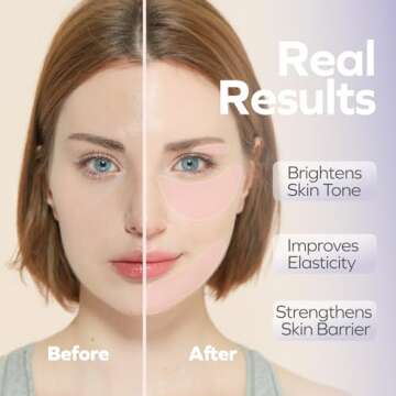 BALOOM Collagen Booster Gel Serum for Korean Skin Care & Microcurrent Face Massagers, Filled With Collagen Capsules, Hydrating & Nourishing & Revitalizing Facial Gel for Skin Care 3.38 Fl Oz