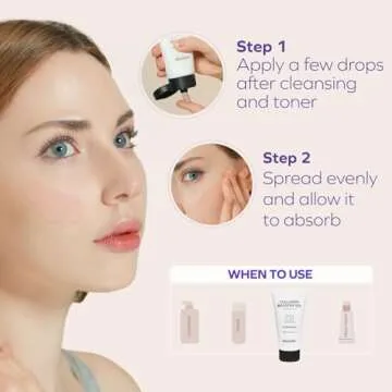 BALOOM Collagen Booster Gel Serum for Korean Skin Care & Microcurrent Face Massagers, Filled With Collagen Capsules, Hydrating & Nourishing & Revitalizing Facial Gel for Skin Care 3.38 Fl Oz