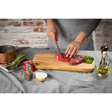 BOUMBI Camphor Laurel Wood Cutting Board for All Ages