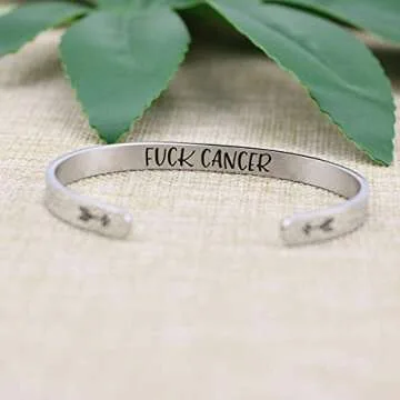 Joycuff Breast Cancer Survivor Bracelet - Empowerment Jewelry