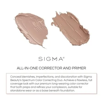 Sigma Beauty Spectrum Color-Correcting Duo Concealer Primer