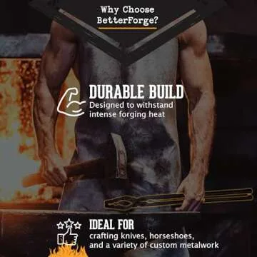 Universal Wolf Jaw Blacksmith Tongs (16", Black)