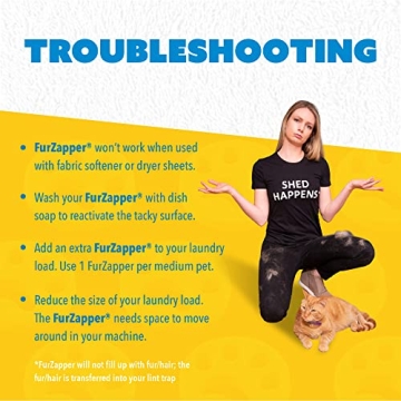 FurZapper Pet Hair Remover Reusable Eco-Friendly 2 Pack