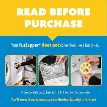 FurZapper Pet Hair Remover Reusable Eco-Friendly 2 Pack