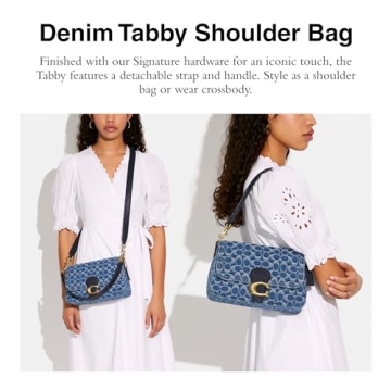 Buy Coach Soft Tabby Bag - Timeless Denim Elegance