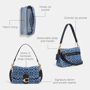 Buy Coach Soft Tabby Bag - Timeless Denim Elegance