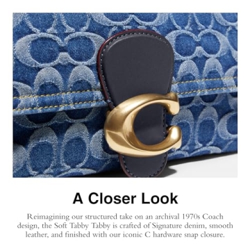 Buy Coach Soft Tabby Bag - Timeless Denim Elegance