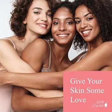 100% PURE Intensive Nourish Facial Oil Hydrating Face & Body Moisturizer Natural Illuminating Dry Skincare for Women & Men - Vegan - 1oz