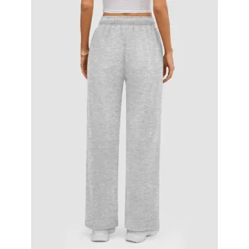 ATHMILE Women’s Fleece Lined Sweatpants for Winter Style