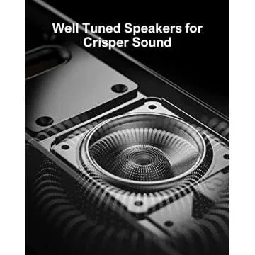 ULTIMEA 2.2ch Sound Bar with Bluetooth and Detachable Design