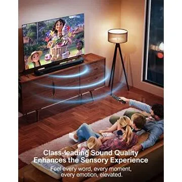 ULTIMEA 2.2ch Sound Bar with Bluetooth and Detachable Design