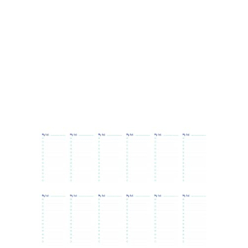 2024 Big Grid Family Wall Calendar with Stickers