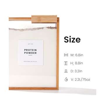 APT 1101 Food Dispenser 2L | Kitchen Organizers and Storage | Food Containers & Cereal Dispenser for...