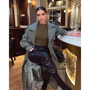 OQQ Womens 3 Piece Long Sleeve Tops Crew Neck Stretch Fitted Underscrubs Layer Tee Shirts 2025 Casual Outfits Black Coffee White