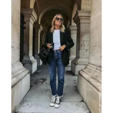 OQQ Womens 3 Piece Long Sleeve Tops Crew Neck Stretch Fitted Underscrubs Layer Tee Shirts 2025 Casual Outfits Black Coffee White